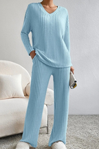 Women's Ribbed Lounge Co-Ord Set