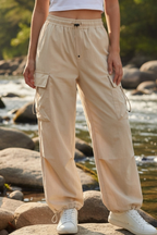 Women's Relaxed Cargo Utility Sweatpants