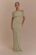 Orchid Knit Maxi Dress