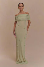 Orchid Knit Maxi Dress