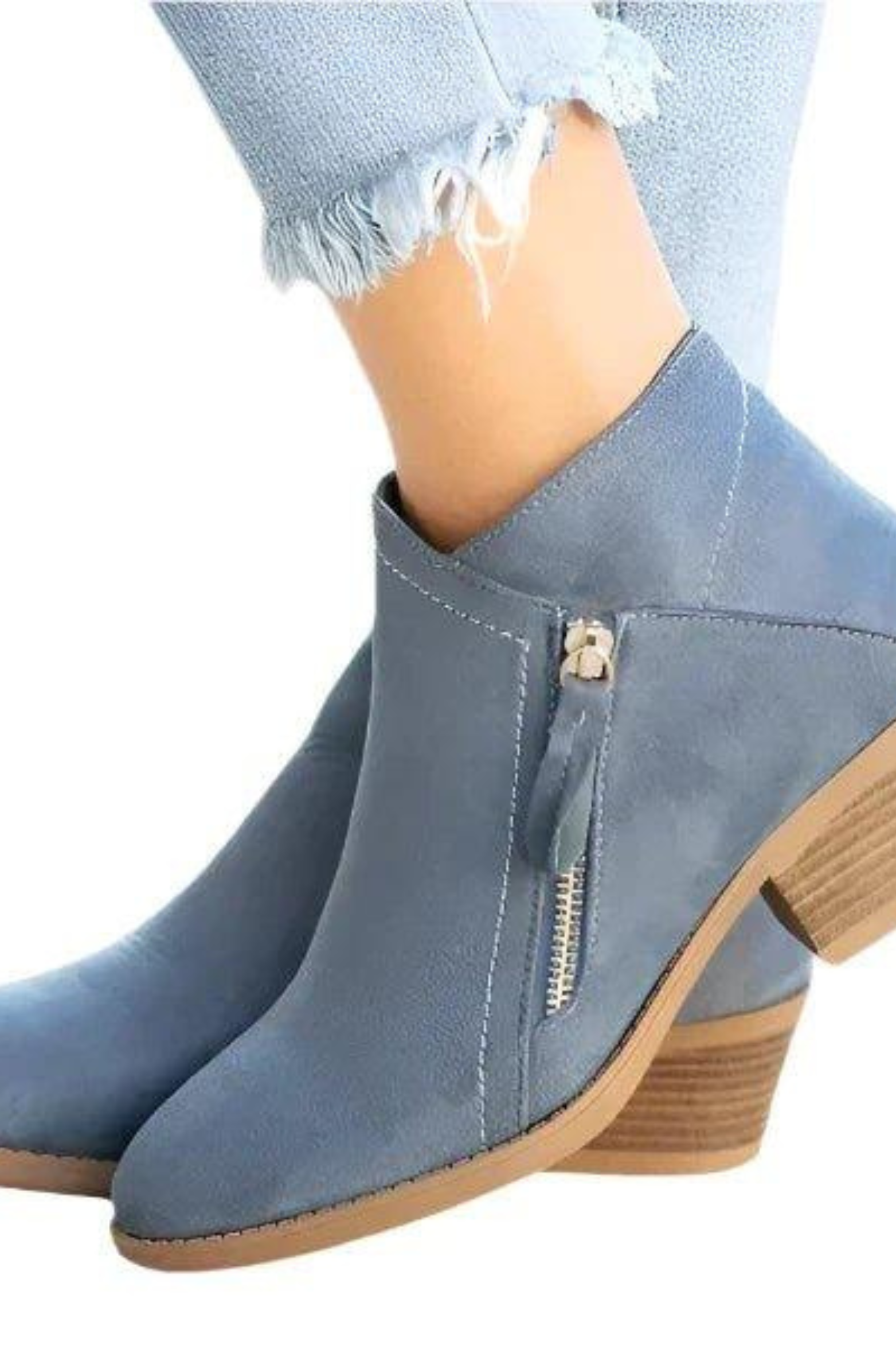 Urban Stride Side Zip Ankle Boots