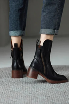 Women's Ankle Boots Modern Sculpted Casual Black