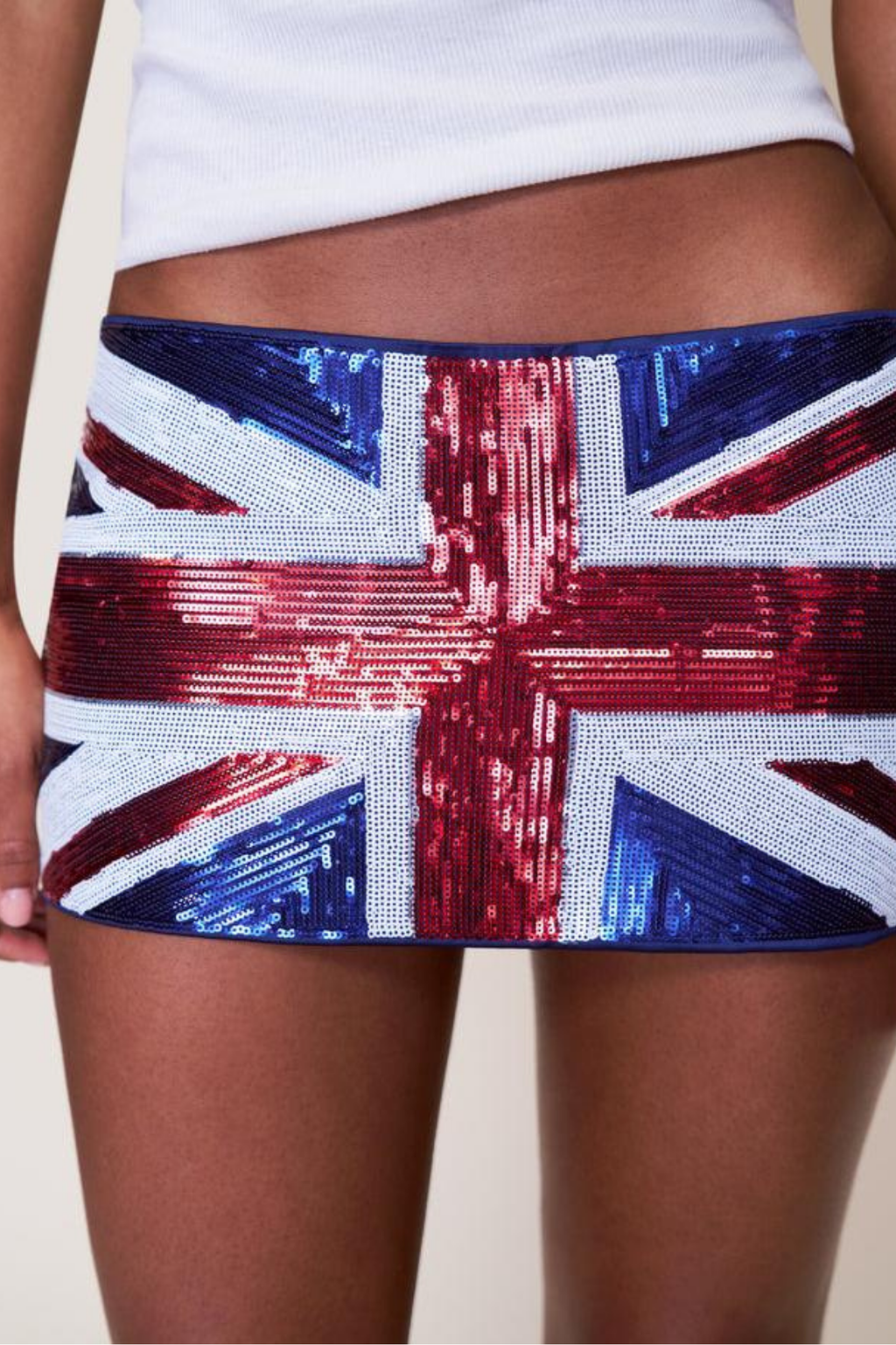 Retro Union Jack Mini Skirt