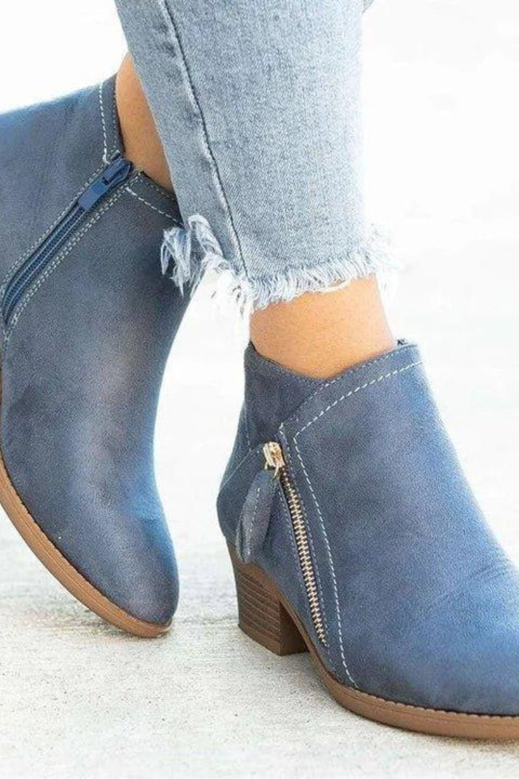 Urban Stride Side Zip Ankle Boots