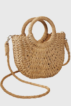 Coastal Breeze Half-Moon Shoulder Bag