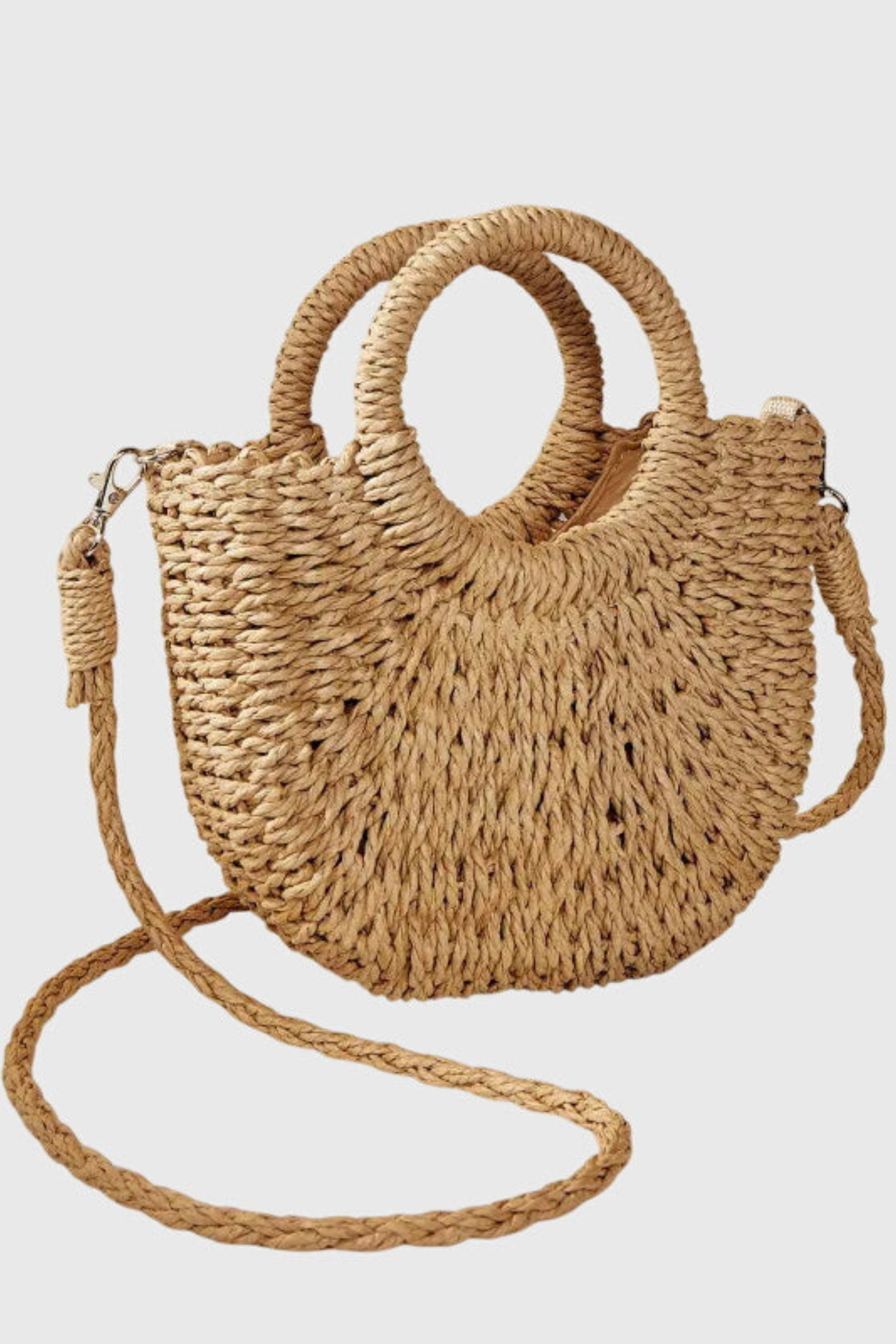 Coastal Breeze Half-Moon Shoulder Bag