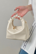 Pearl Elegance Chain Crossbody Bag