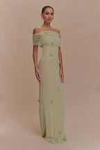 Orchid Knit Maxi Dress