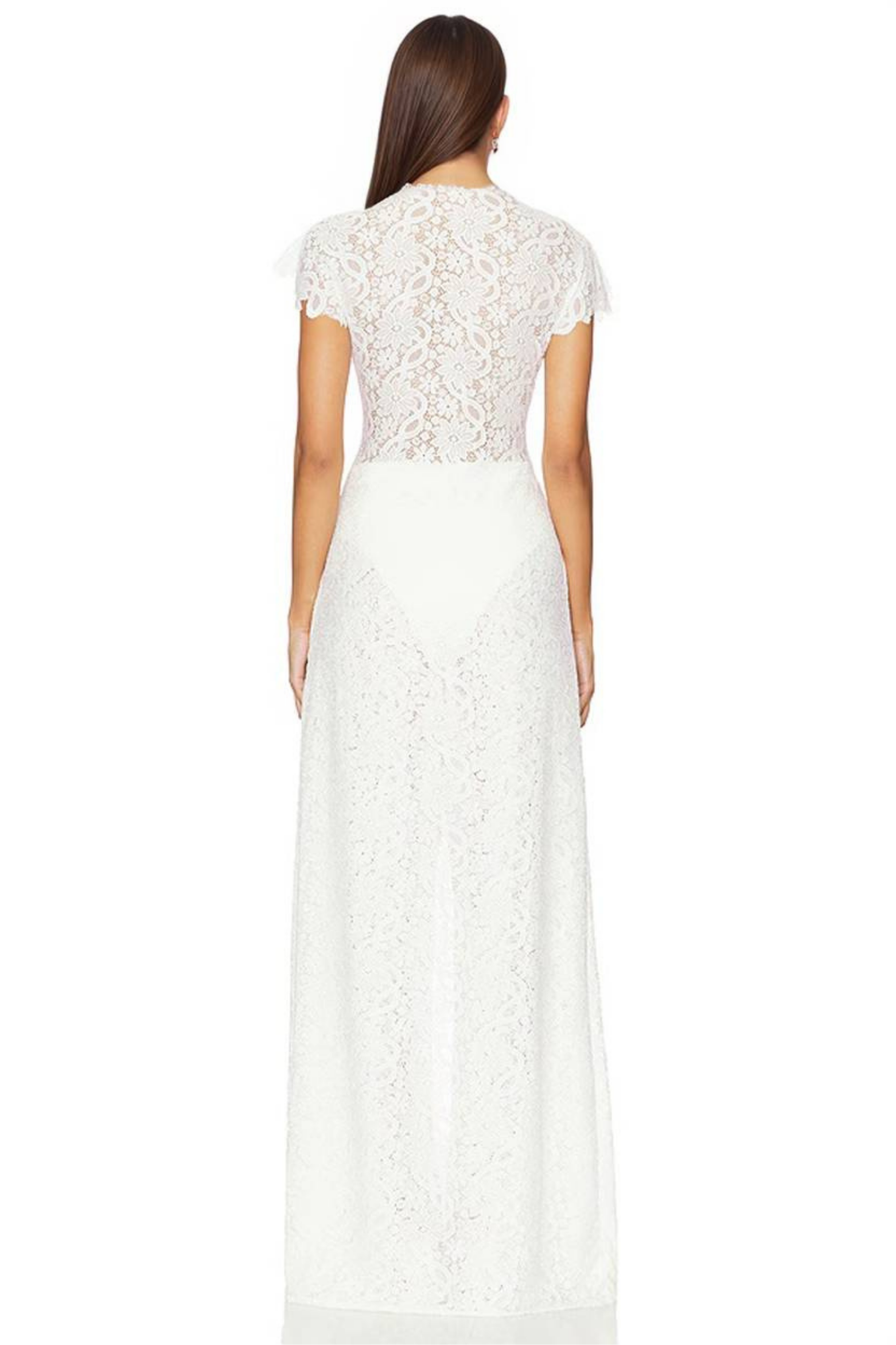 Lace Long Sleeve Wide Leg Pants Set