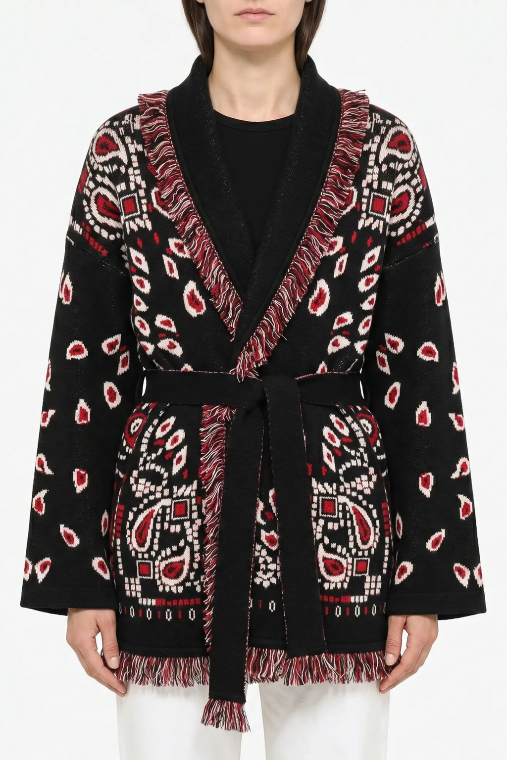 Vintage Tassel Kimono Cardigan