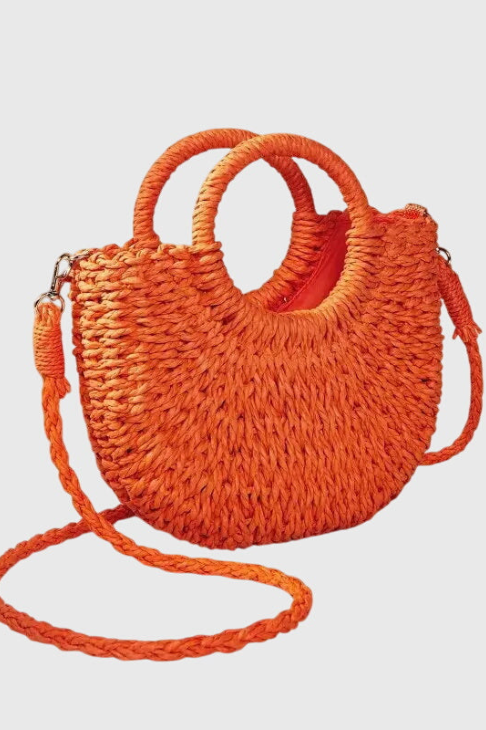 Coastal Breeze Half-Moon Shoulder Bag