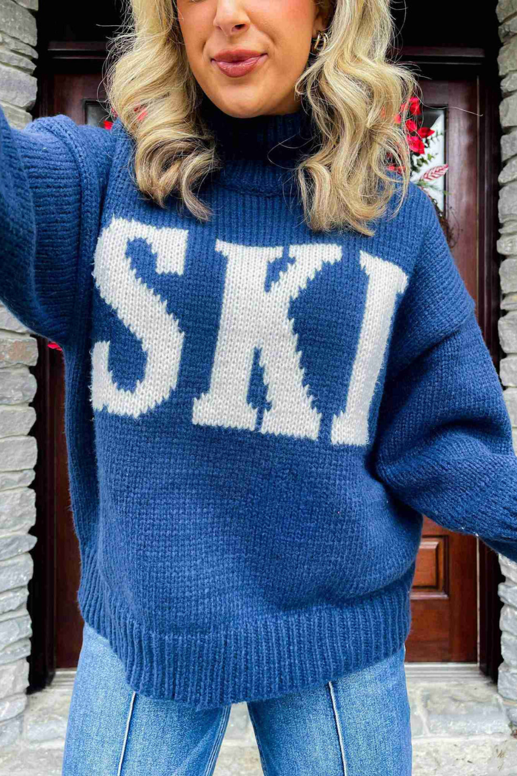 Women's Retro Cashmere Turtleneck Sweater