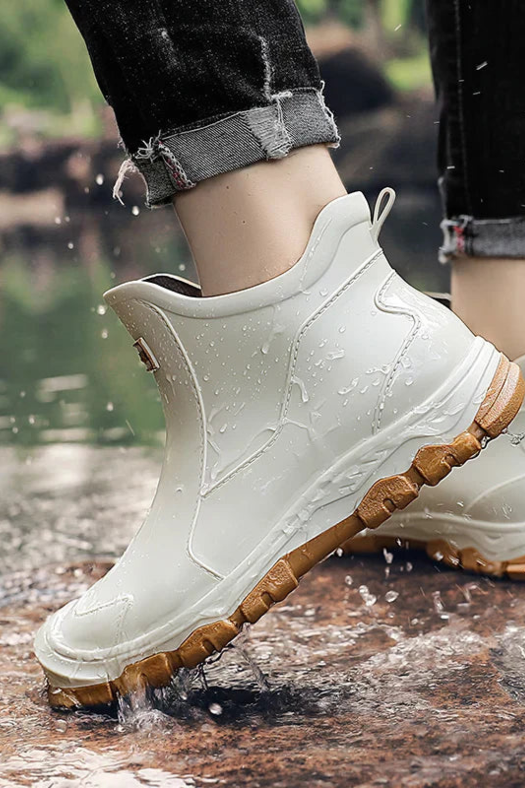 Women's Waterproof Chelsea Rain Boots
