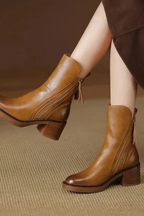 Women's Ankle Boots Modern Sculpted Casual Black