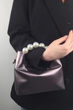 Pearl Elegance Chain Crossbody Bag