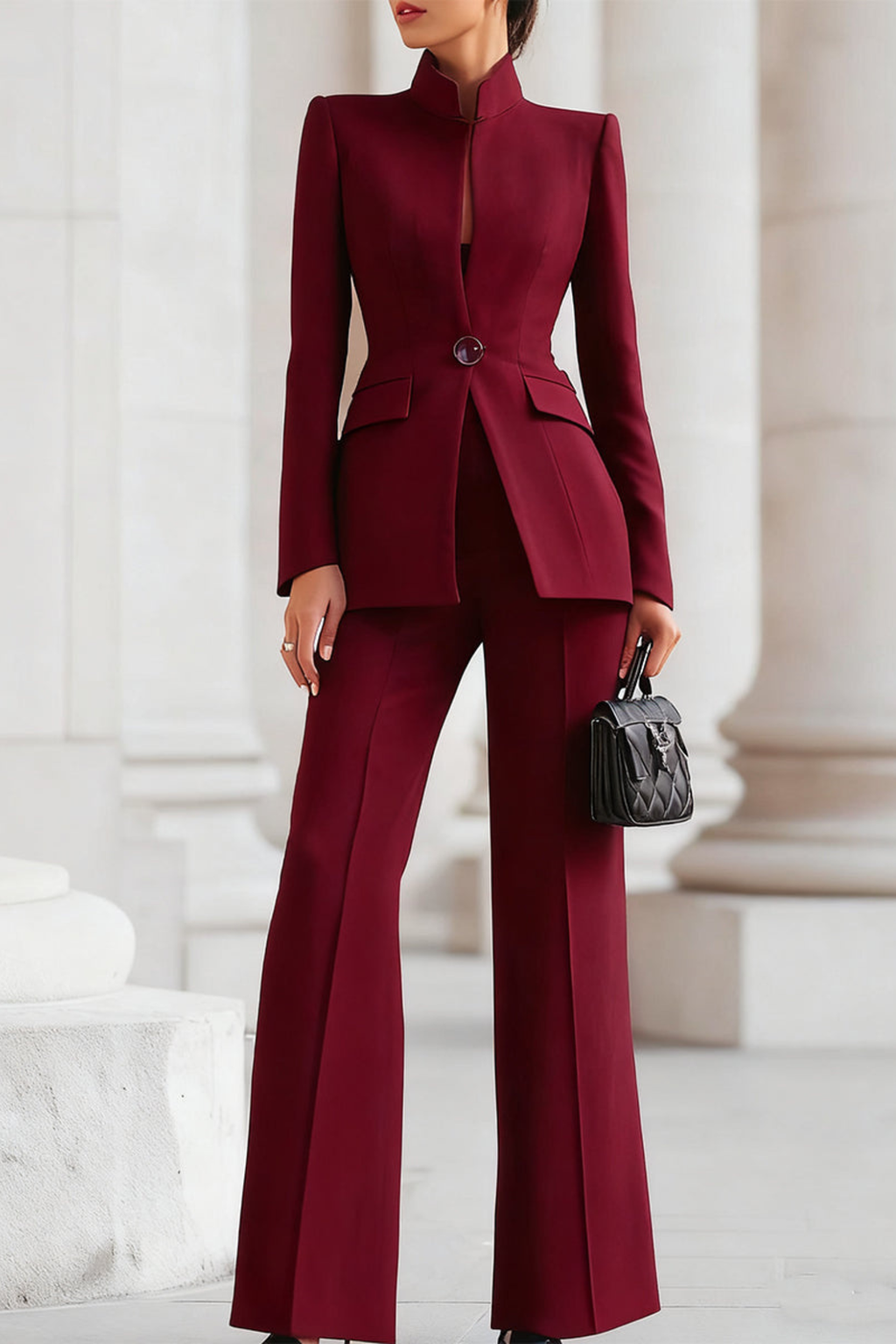 Women's Executive Two-Piece Suit Set