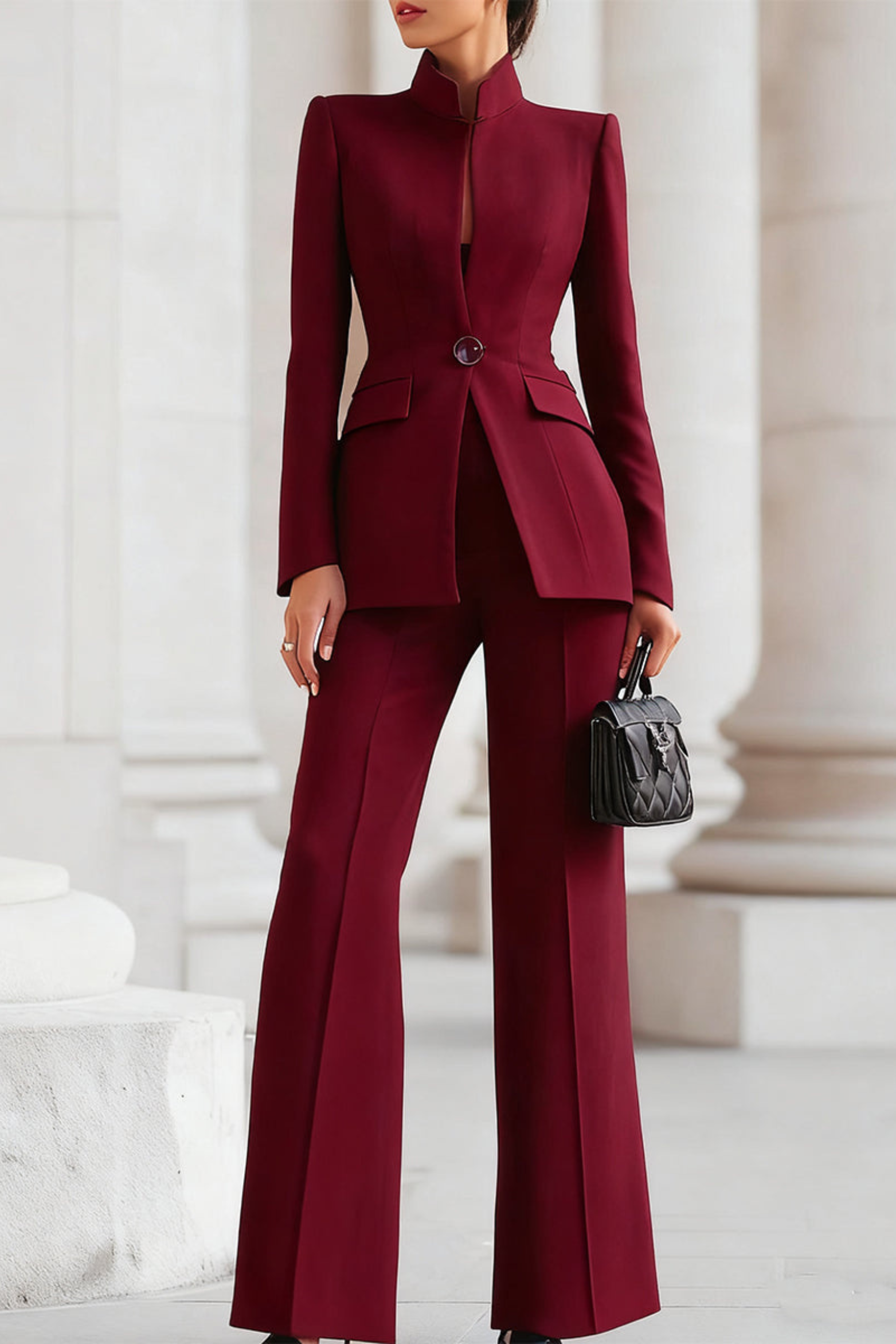 Women's Executive Two-Piece Suit Set