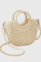 Coastal Breeze Half-Moon Shoulder Bag