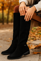 Heritage Leather Knee High Boots