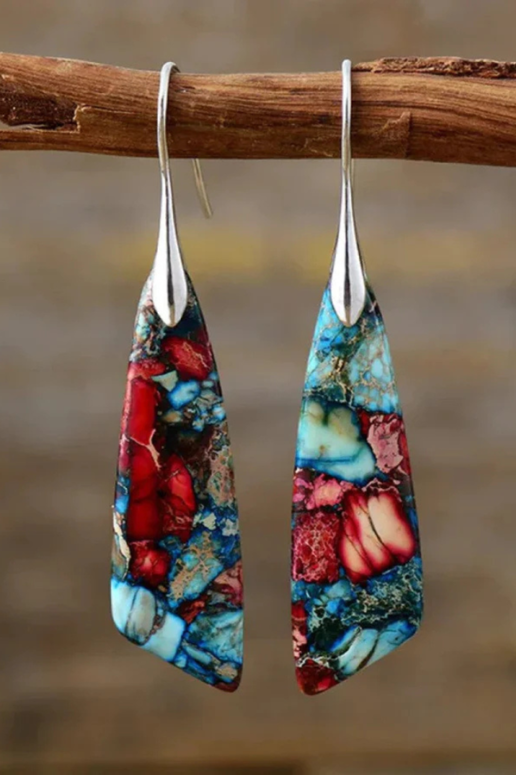 Amalia Mosaic Gemstone Earrings