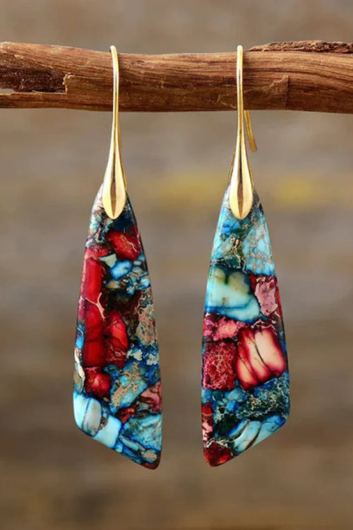 Amalia Mosaic Gemstone Earrings