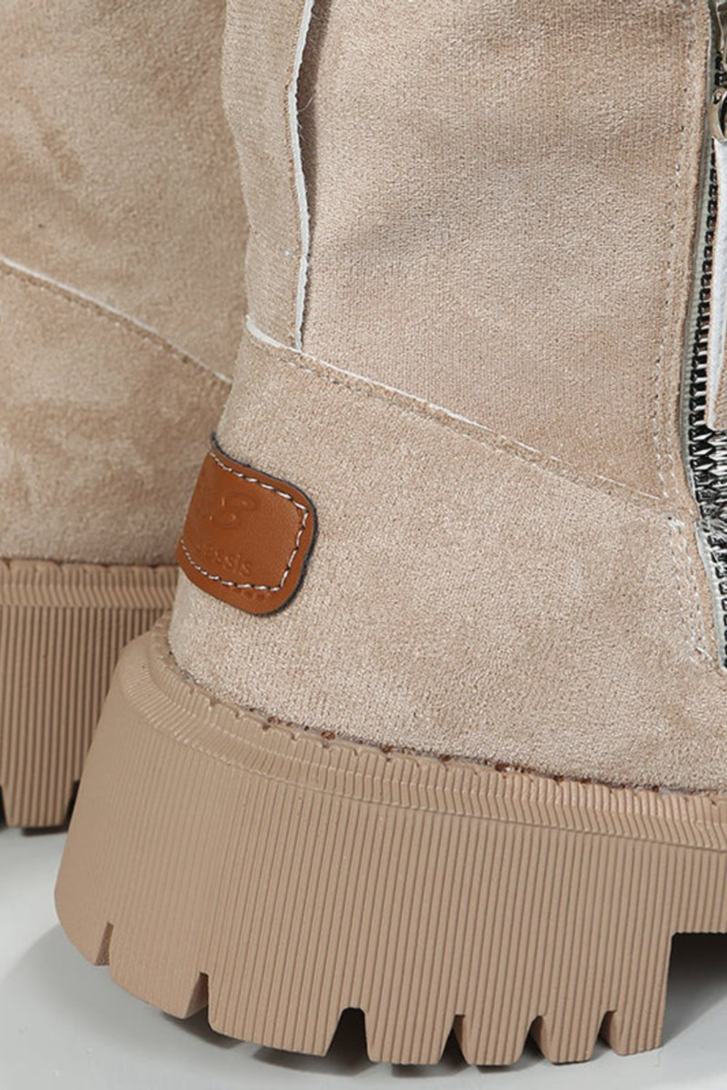 Aria Fleece Lined Suede Winter Ankle Boots