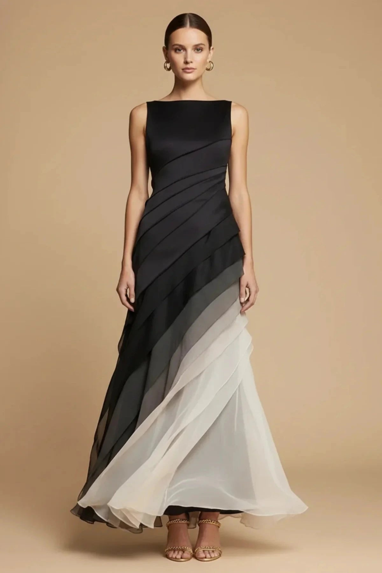 Cannes Ombre Evening Gown