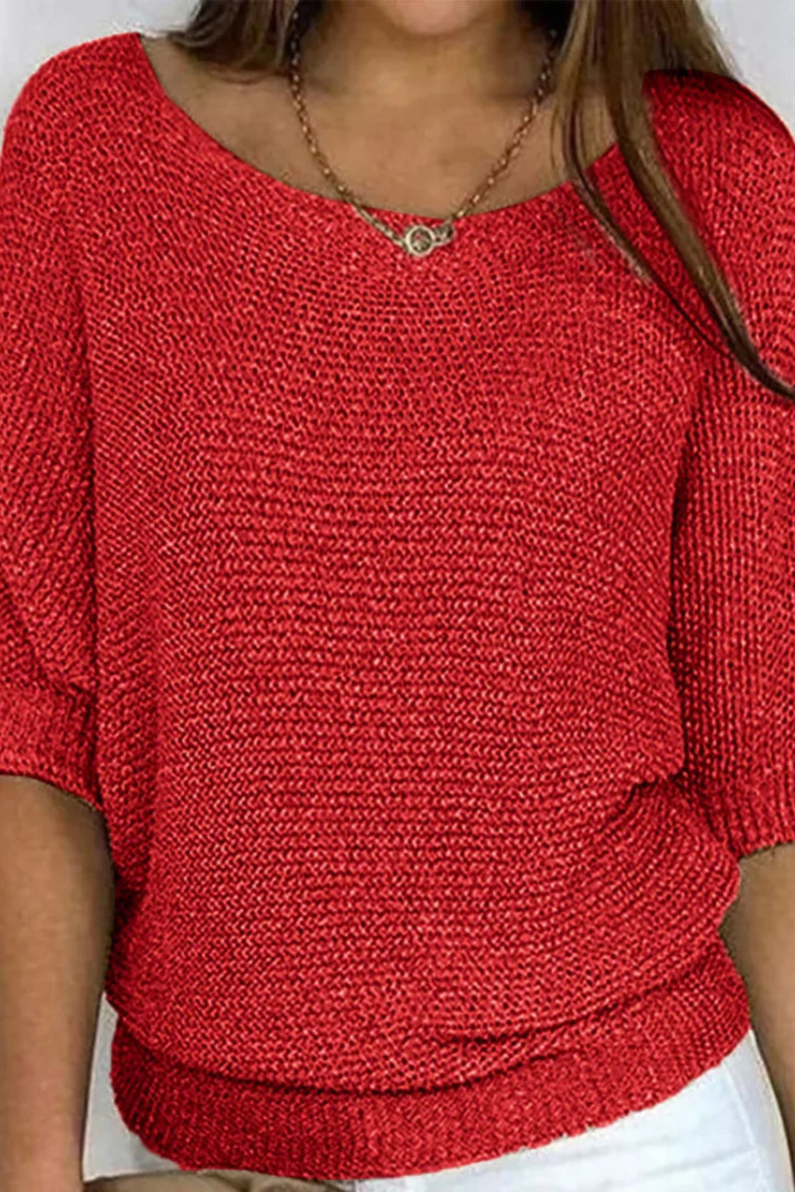 Classic Cable Knit Sweater