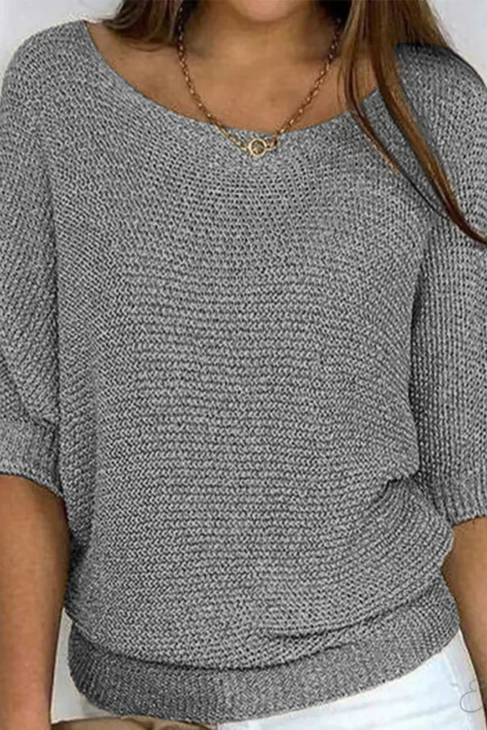 Classic Cable Knit Sweater