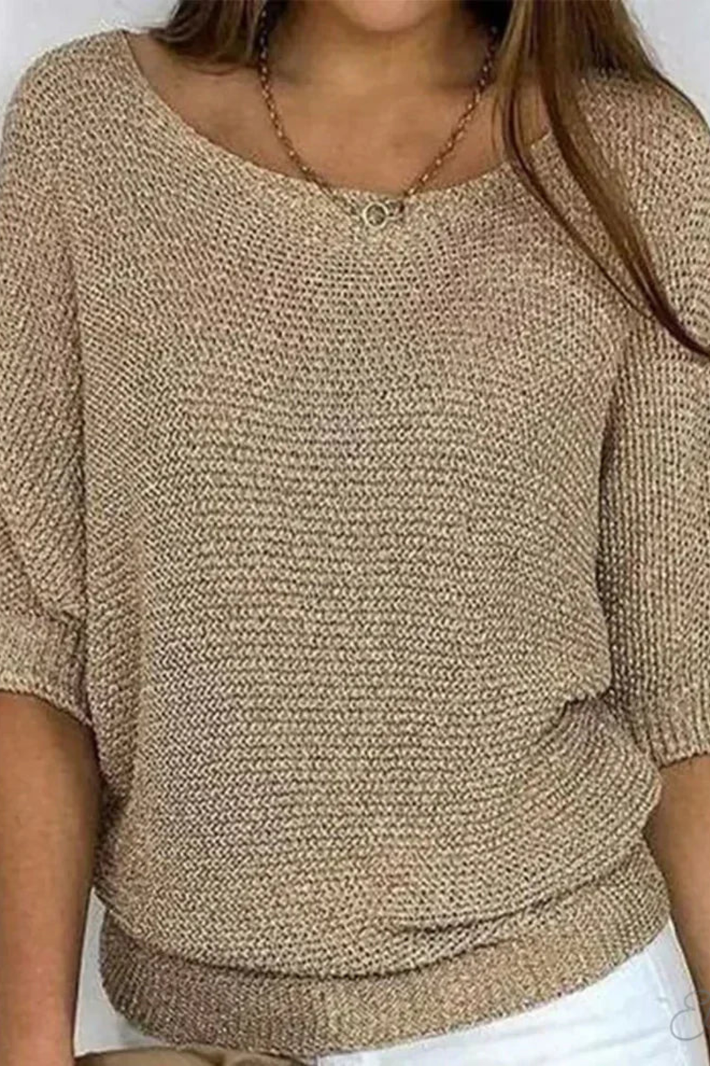 Classic Cable Knit Sweater