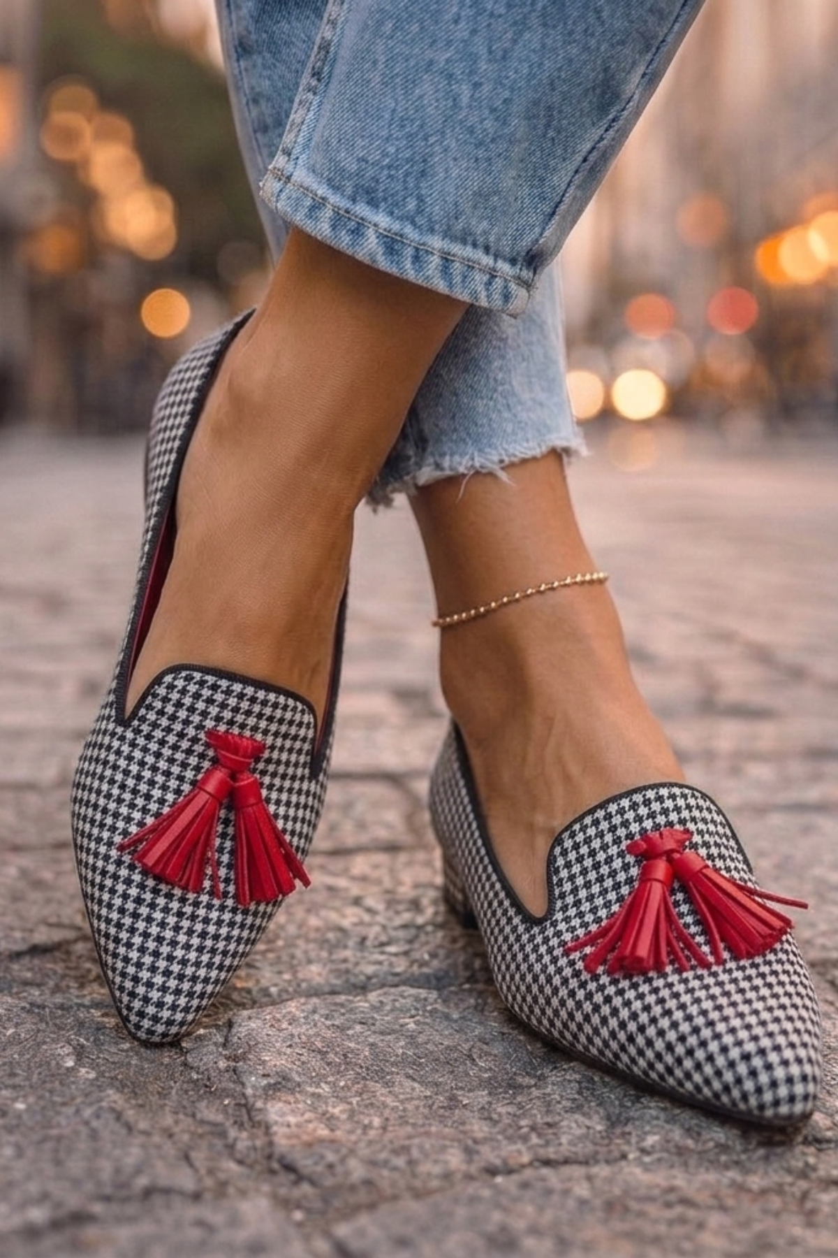 Classic Pointed Slip On Flats