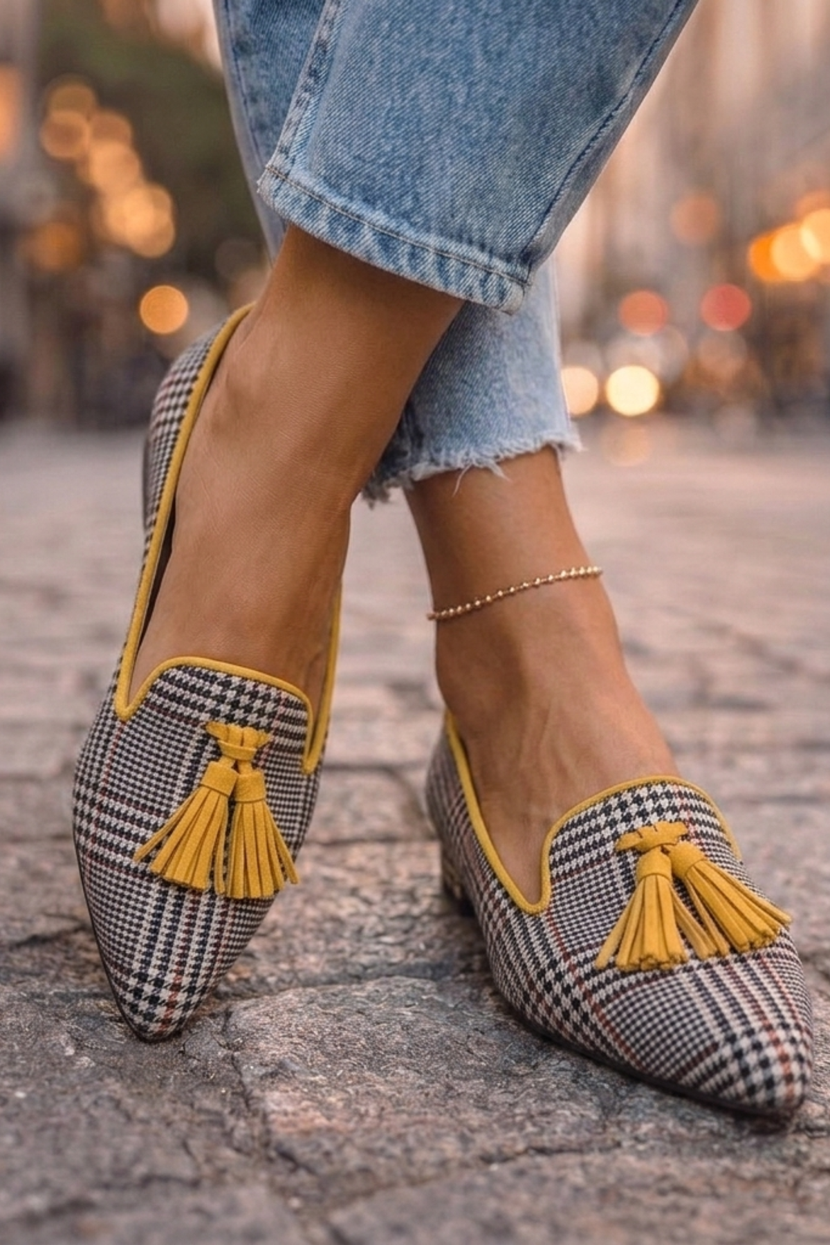 Classic Pointed Slip On Flats