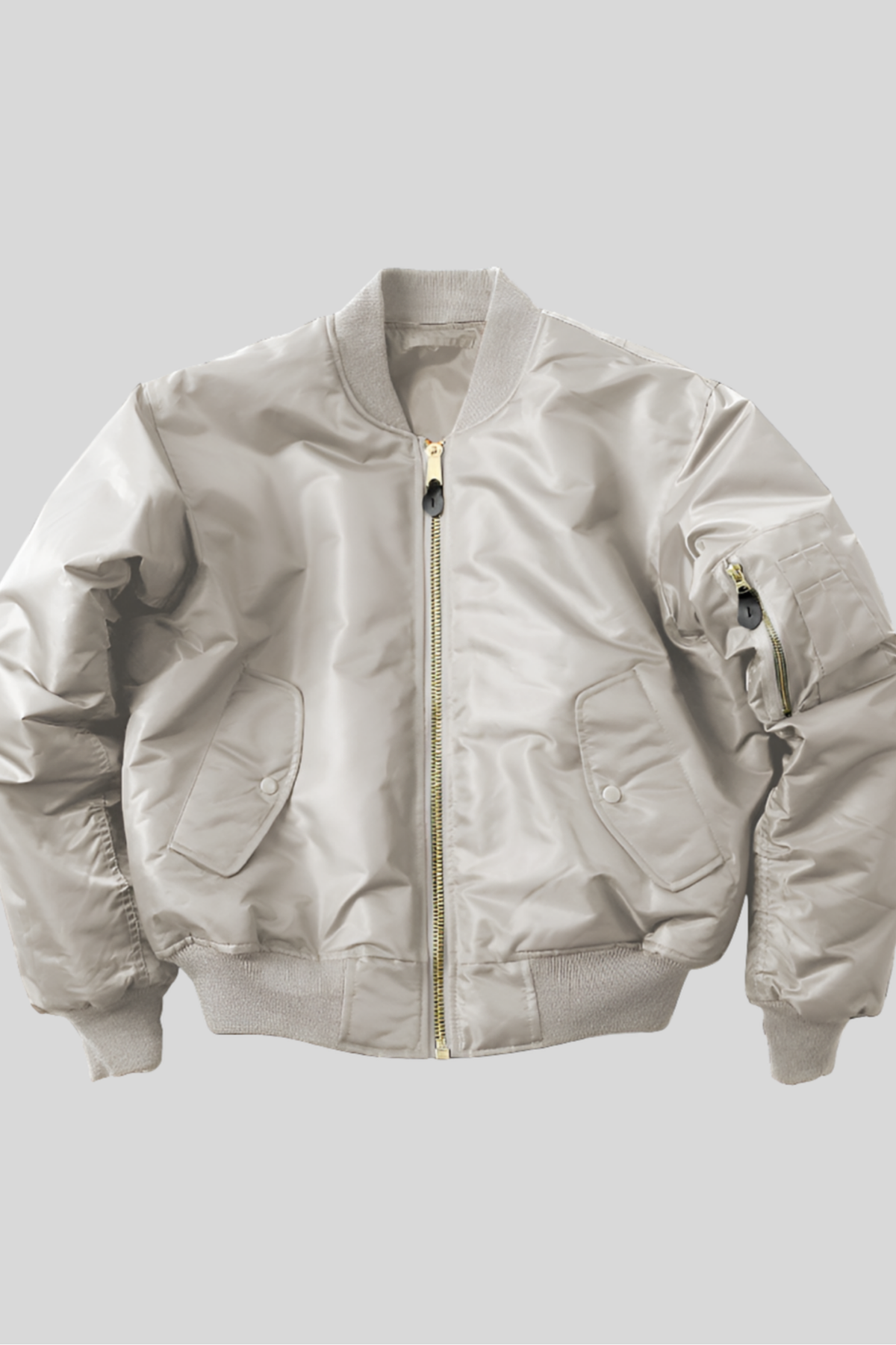 Classic Ribbed Bomber Jacket