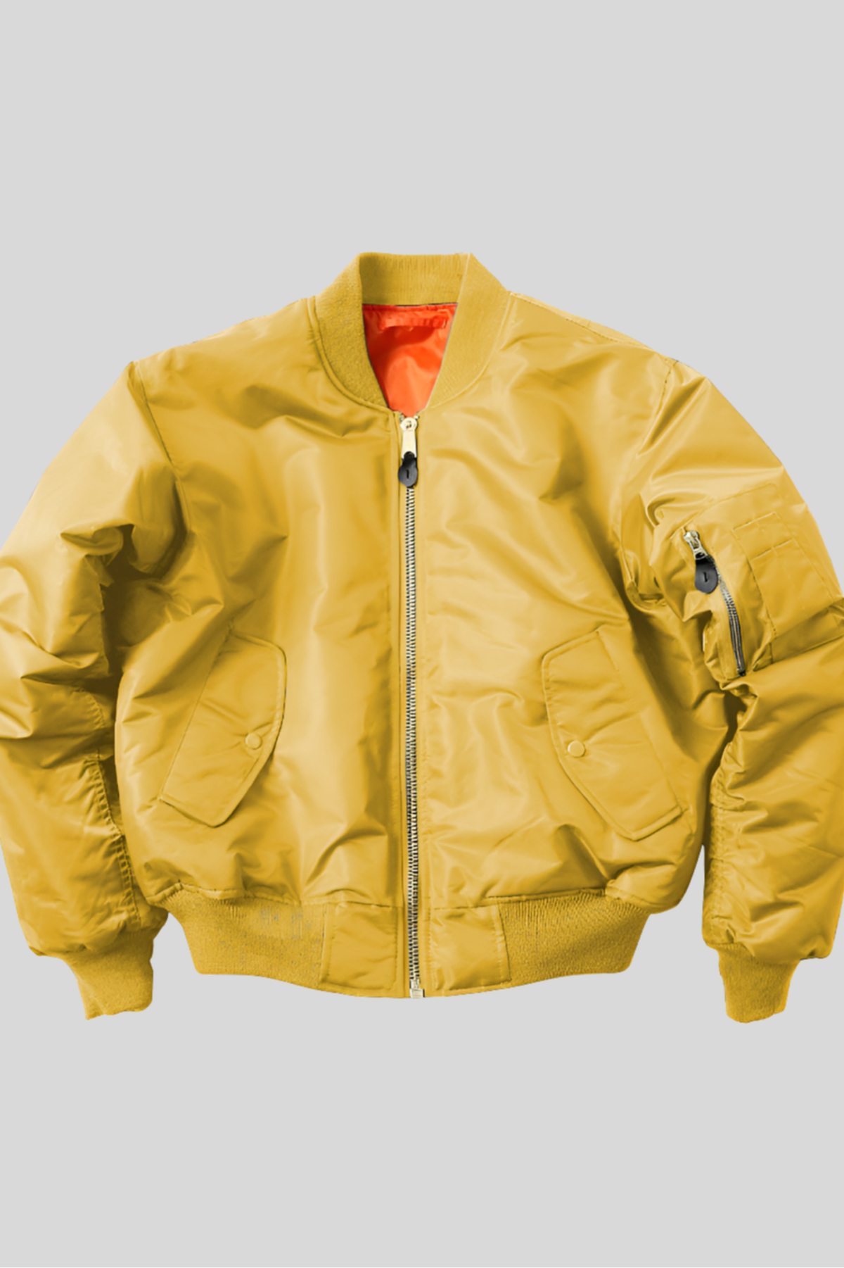 Classic Ribbed Bomber Jacket