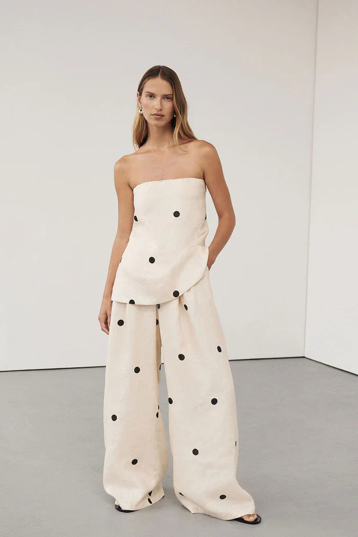 Polka Dot Pants Set