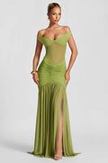 Alaia Maxi Dress – Olive