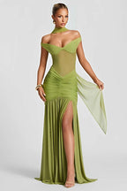 Alaia Maxi Dress – Olive