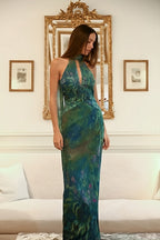 Monet Maxi Dress – Irises