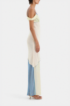 Thames Splice Midi Dress