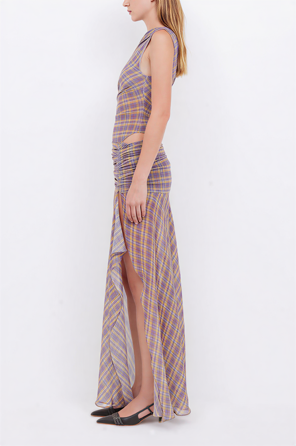 Aurelia Asymmetric Maxi Dress