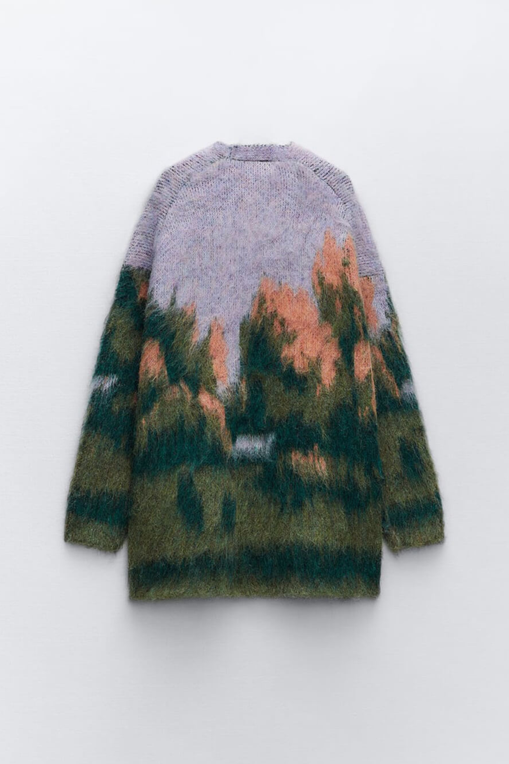 Landscape Print Picture Coat