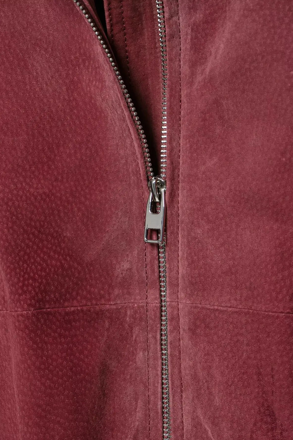 Marsala Washed Bomber Jacket