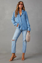 Light Wash Denim Shirt