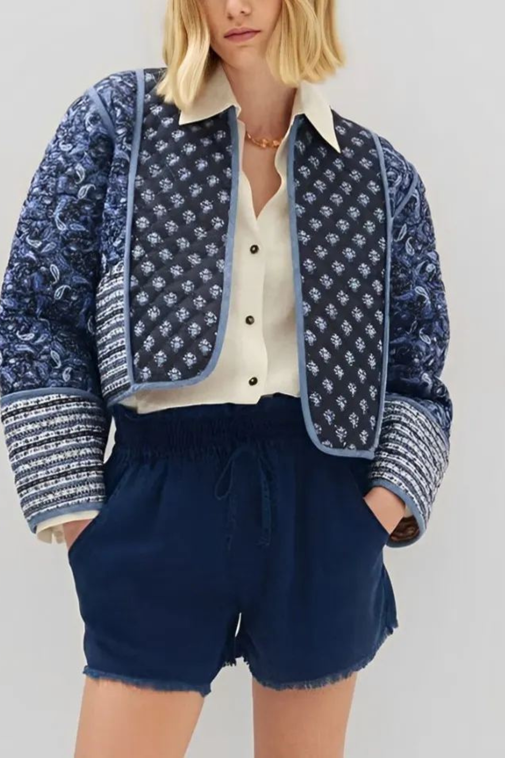Reversible Printed Casual Jacket