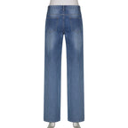 Street-Style Washed Jeans