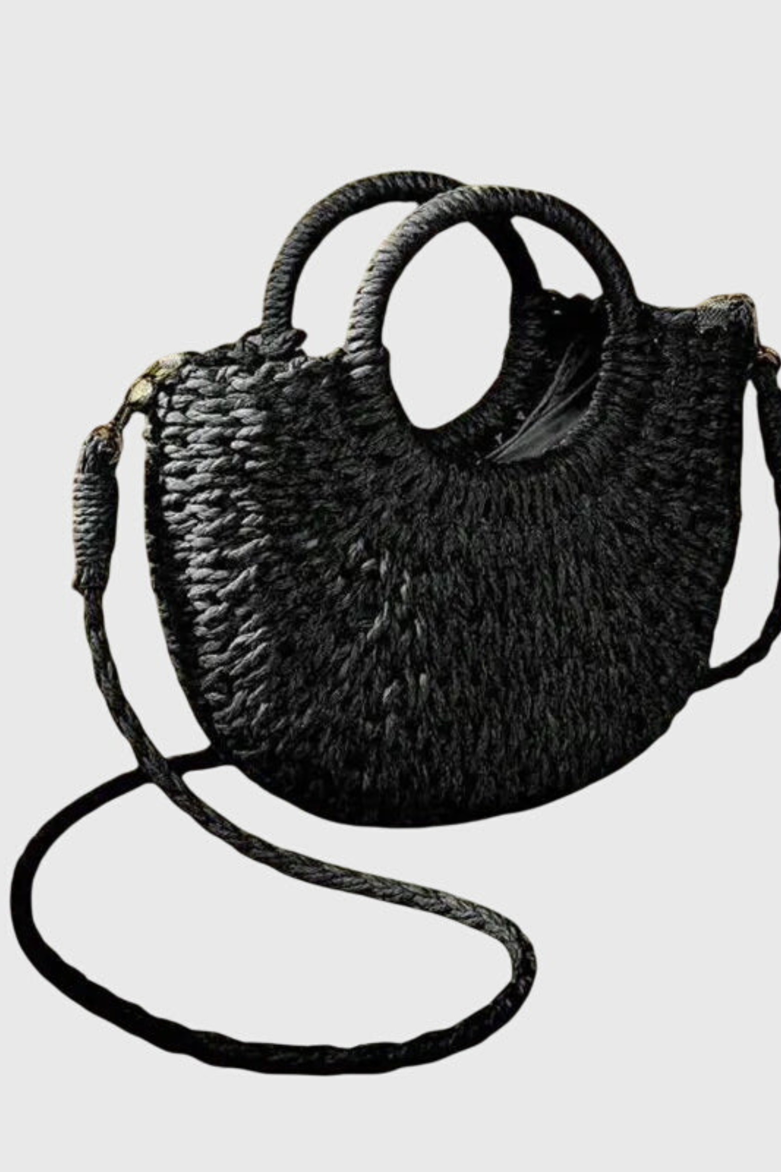 Coastal Breeze Half-Moon Shoulder Bag