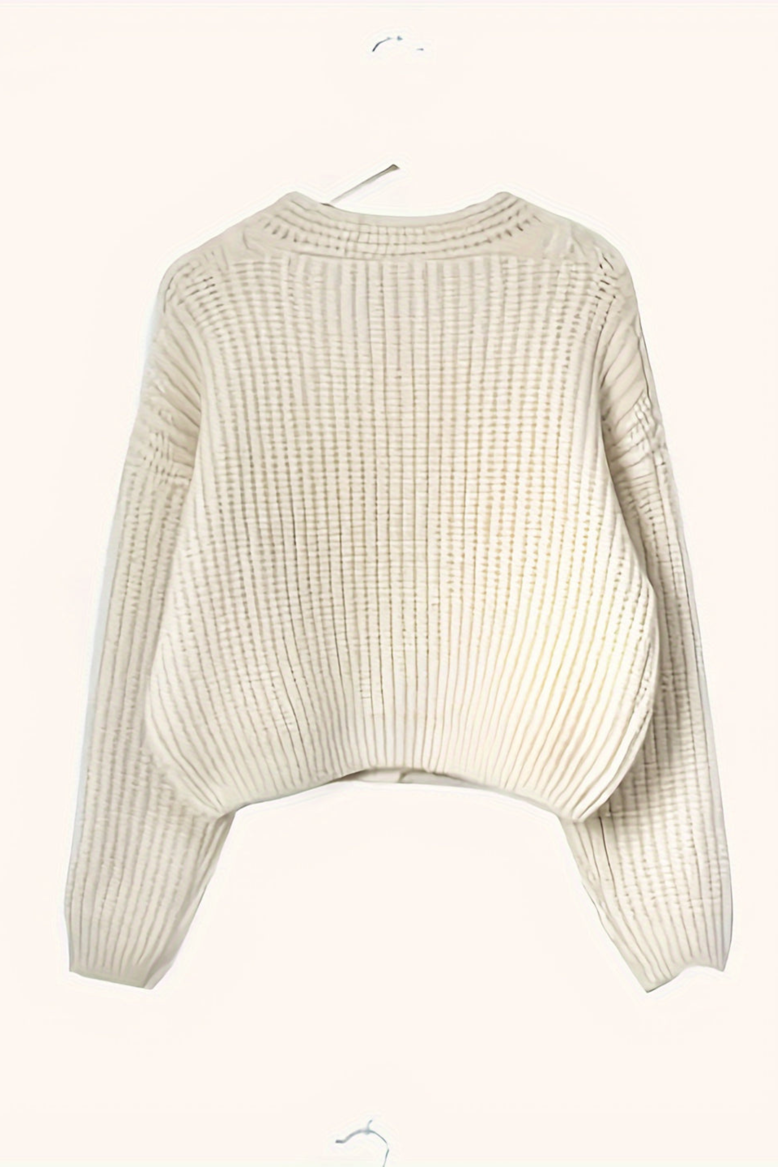 Women's Button Front Cable Cardigan