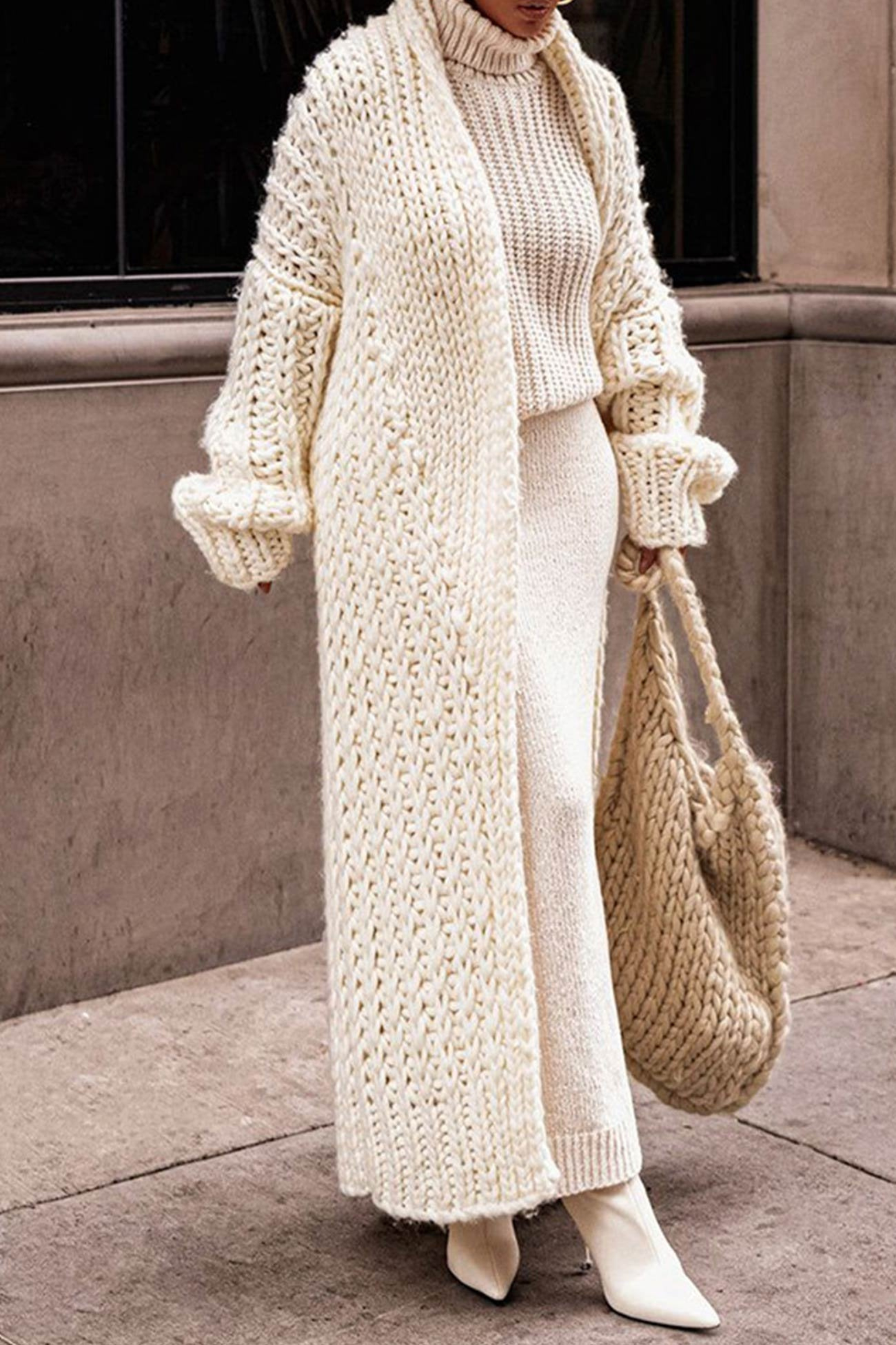 Women's Chunky Knit Cardigan