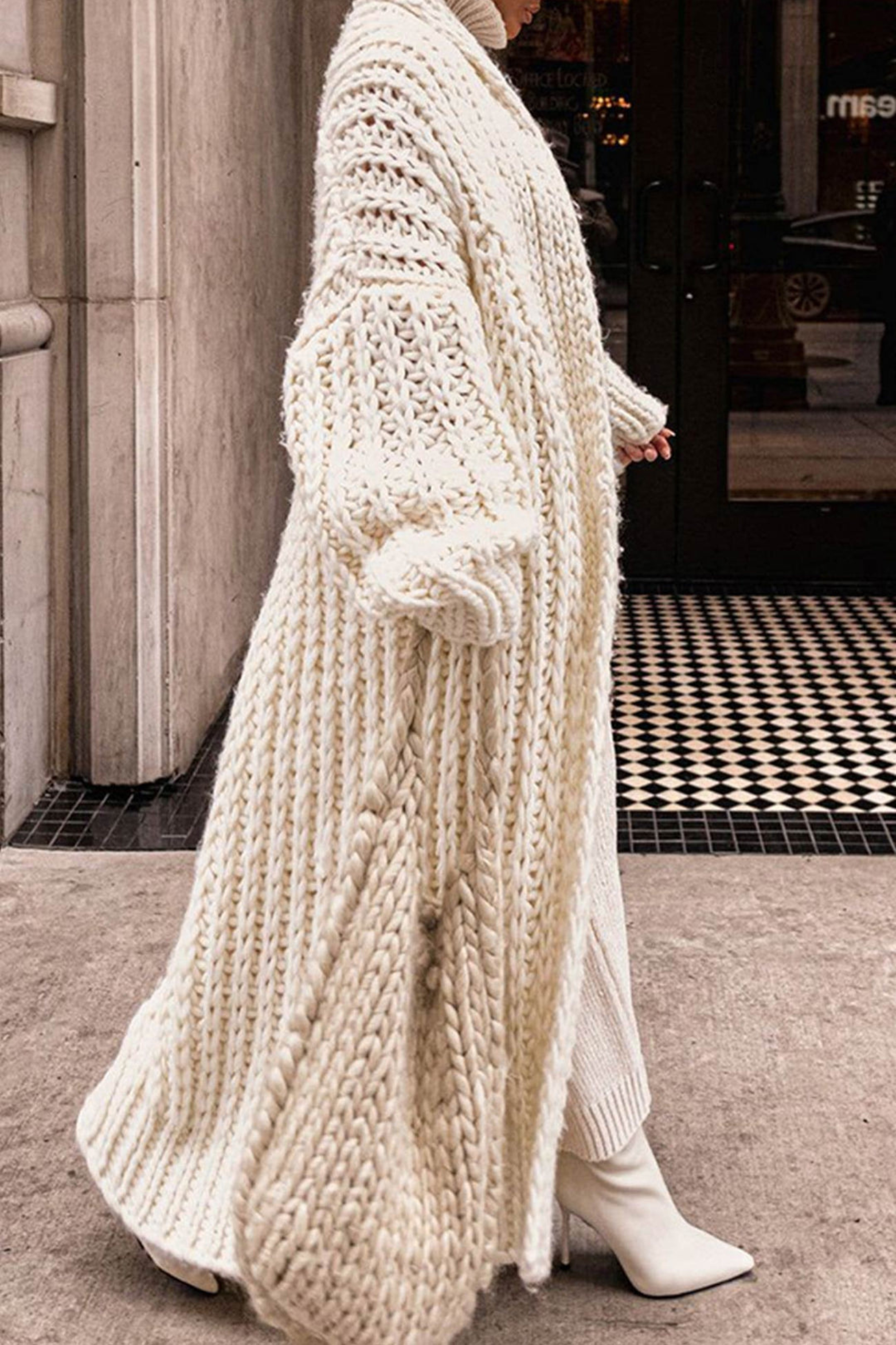 Women's Chunky Knit Cardigan