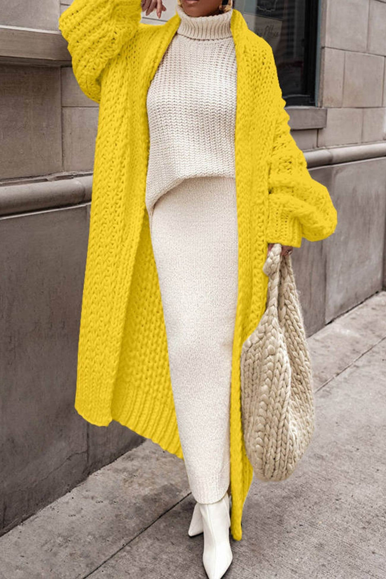 Women's Chunky Knit Cardigan